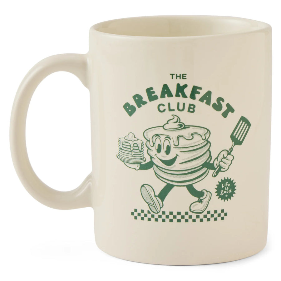 Life is Good The Breakfast Club Pancakes Jake's Mug