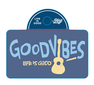 Life is Good Good Vibes Guitar Sticker