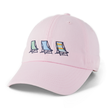 Life is Good Beach Chairs Chill Cap