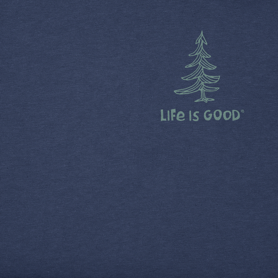 Life is Good Men's Naive Native Tree Crusher Tee