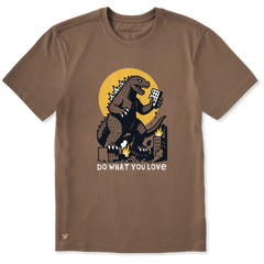 Life is Good Men's Do What You Love Zilla Crusher Lite Tee