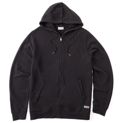 Life is Good Men's Solid French Terry Zip Hoodie