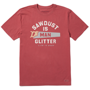 Life is Good Men's Sawdust is Man Glitter Saw Crusher Tee