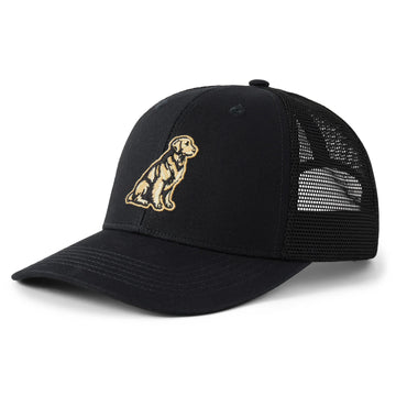 Life is Good Golden Retriever Trucker Cap
