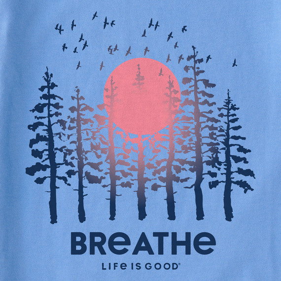 Life is Good Women's Breathe Forest Crusher Lite Tee