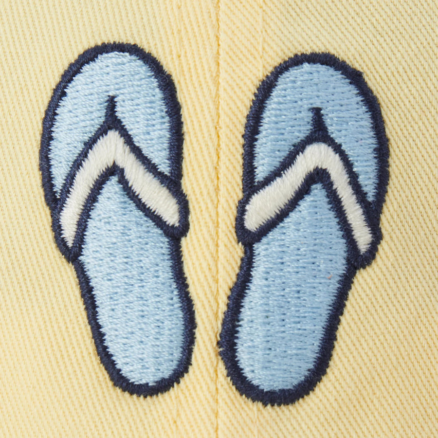 Life is Good Flip Flops Chill Cap