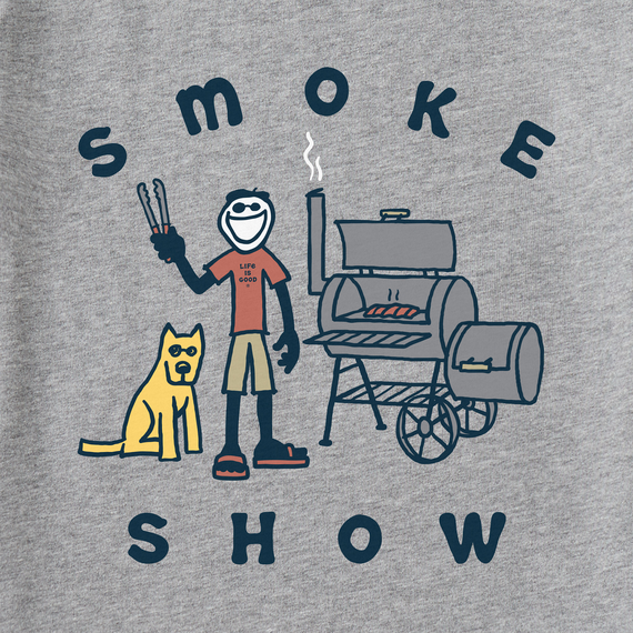 Life is Good Men's Jake & Rocket Smoker Crusher Tee