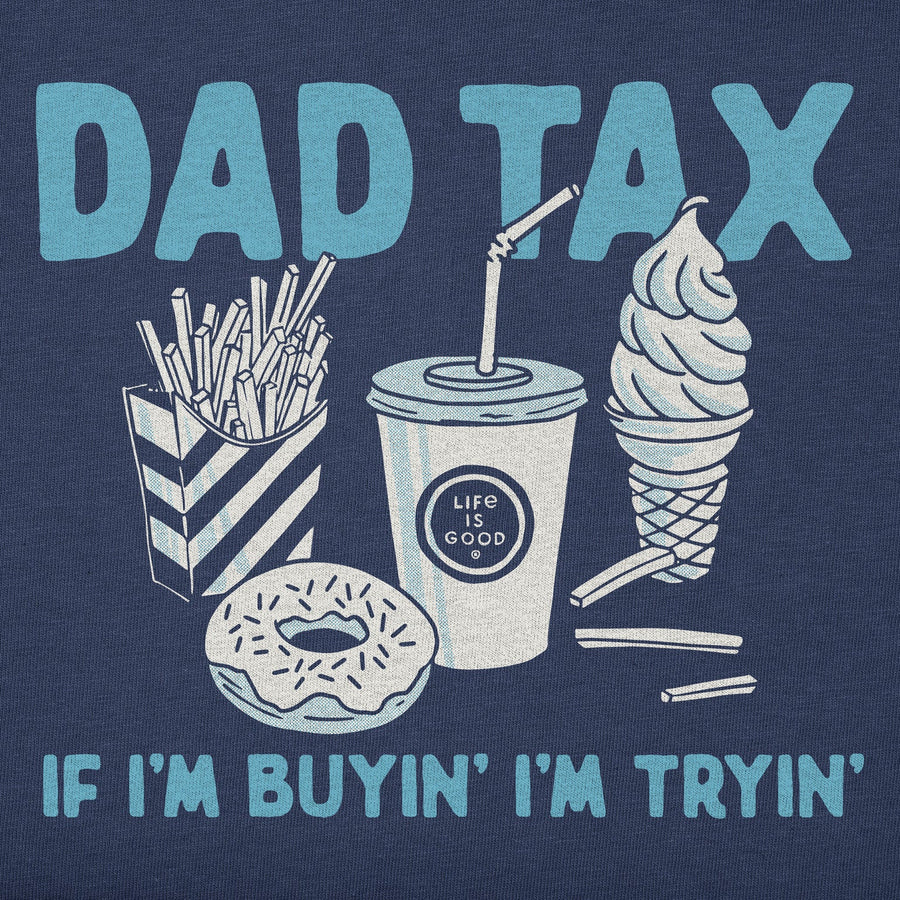 Life is Good Men's Dad Tax Crusher Lite Tee