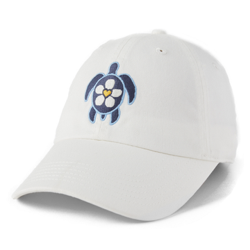 Life is Good Heart Daisy Turtle Chill Cap