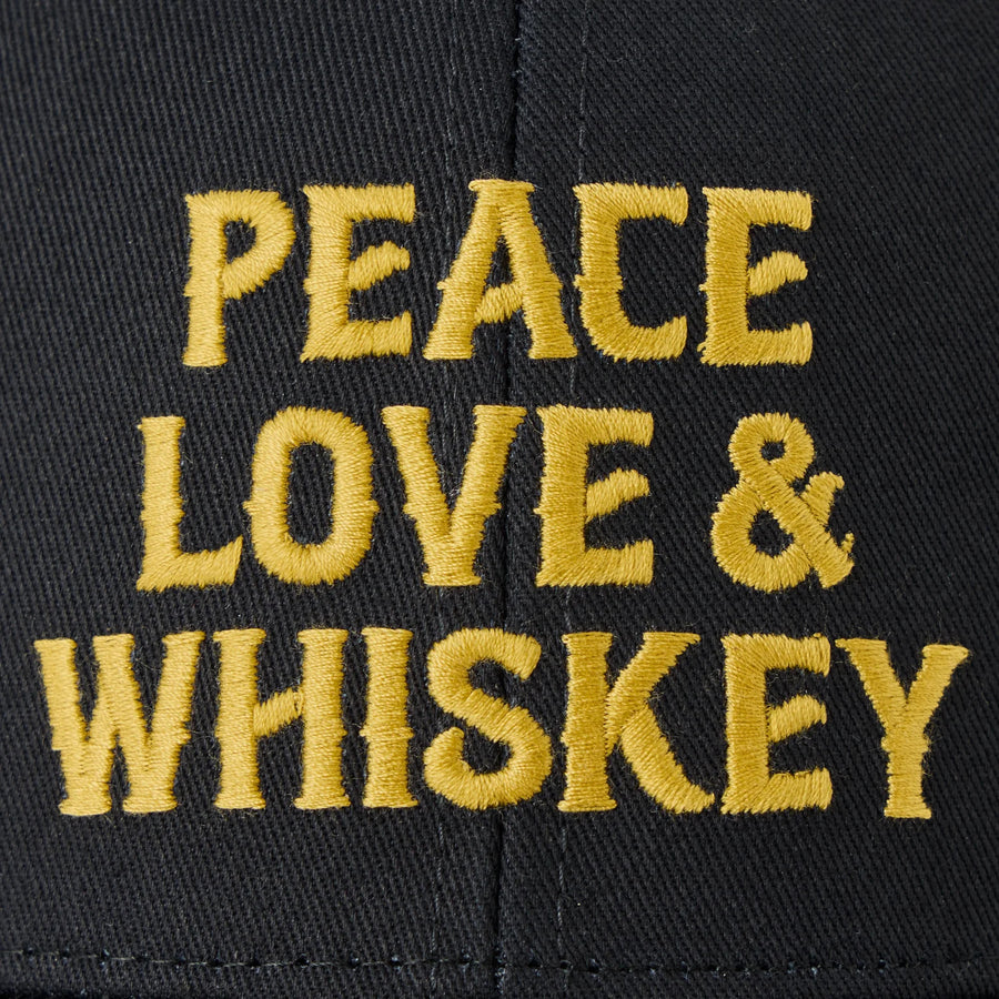 Life is Good Wordsmith Whiskey Trucker Cap