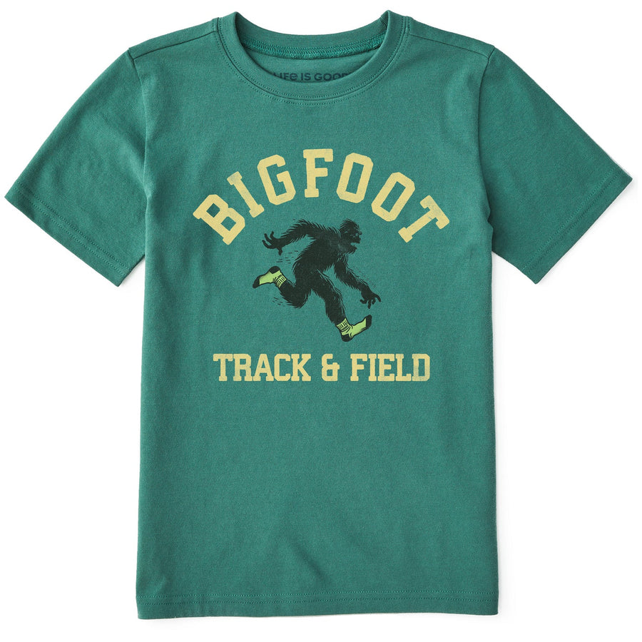 Life is Good Kids Big Foot Track & Field Crusher Tee