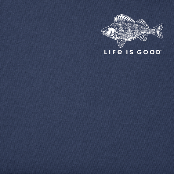 Life is Good Men's Diversified Freshwater Catches Crusher Lite Tee