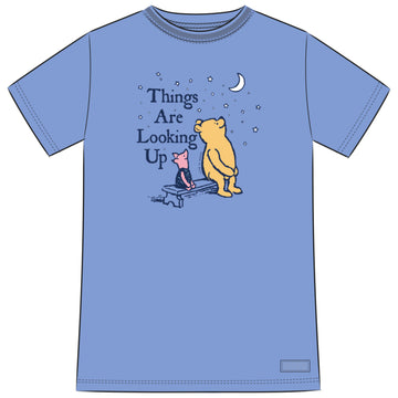 Life is Good Women's Things Are Looking Up Winnie Short Sleeve Crusher Tee
