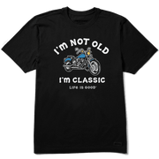 Life is Good Men's I'm Classic Motorcycle Crusher Tee