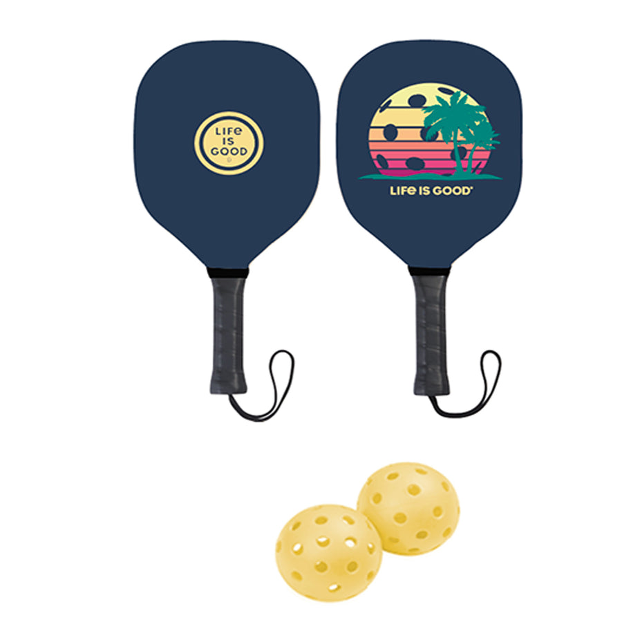 Life is Good Retro Palms Pickleball Paddle