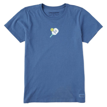 Life is Good Women's Pickleball Short Sleeve Tee