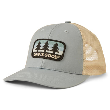 Life is Good Three Pine Patch Trucker