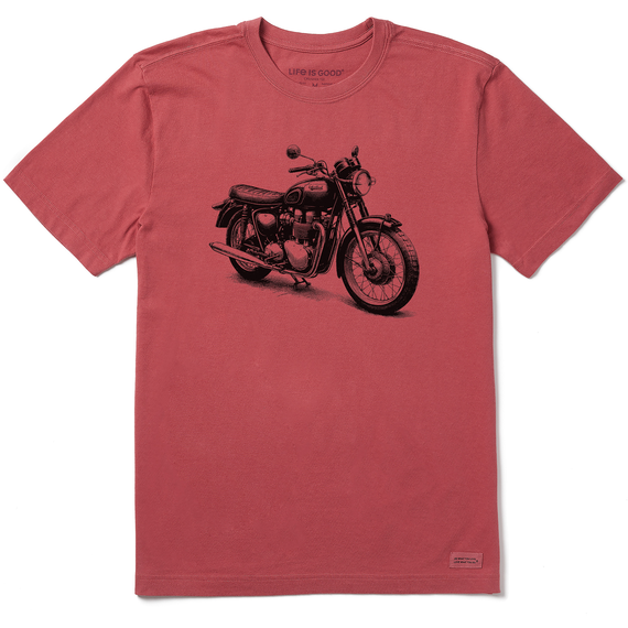 Life is Good Men's Good Ride Motorcycle Crusher Tee