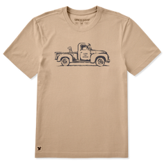 Life is Good Men's Trusty Pick Up Crusher Lite Tee