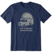 Life is Good Men's Taco Tuesday Truck Crusher Tee