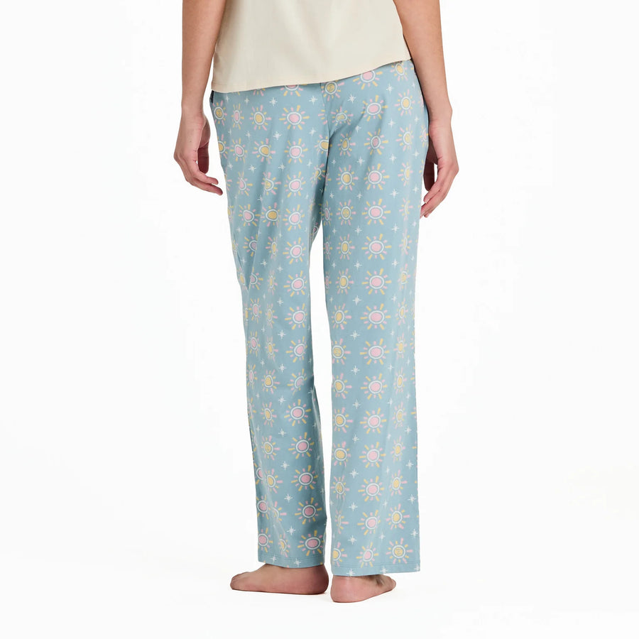 Life is Good Women's Hello Sunshine Pattern Snuggle Up Sleep Pant