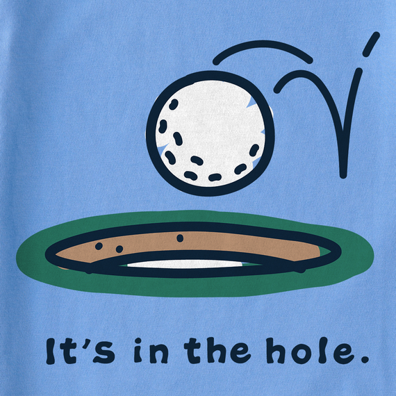 Life is Good Women's It's in the Hole Golf Crusher Lite Tee