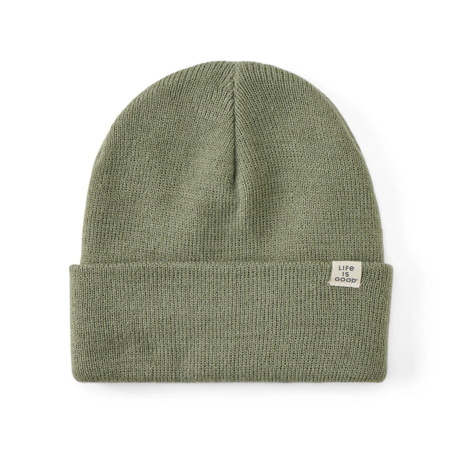 Life is Good Kids Solid Kids Cuff Beanie