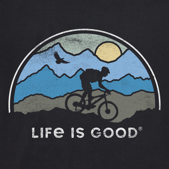 Life is Good Men's Beautiful Biking Crusher Tee