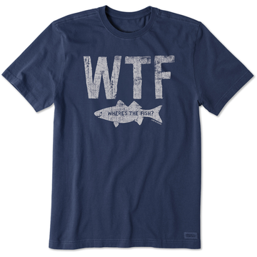 Life is Good Men's WTF Short Sleeve Tee