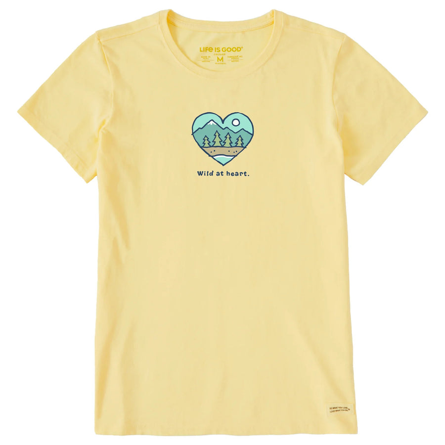 Life is Good Women's Wild At Heart Crusher Tee
