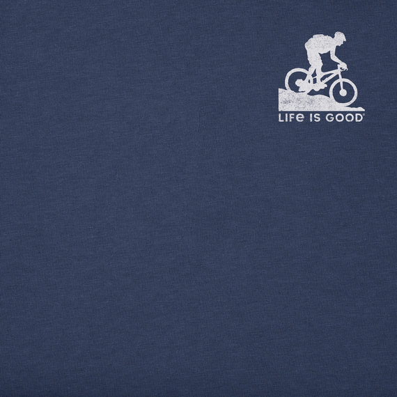 Life is Good Men's Beautiful Biking Crusher Lite Tee