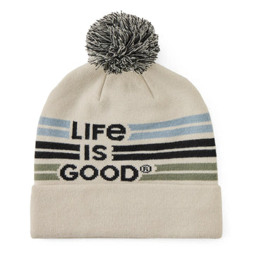Life is Good Stripe LIG So Chill Beanie