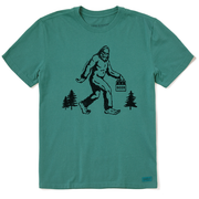 Life is Good Men's Big Foot Hike Crusher Tee