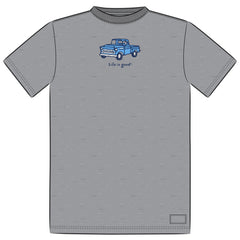 Life is Good Men's Vintage Pick Up Truck Crusher Tee
