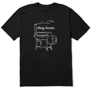 Life is Good Men's Holy Smoke Smoker Crusher Lite Tee