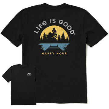 Life is Good Men's Dockside Happy Hour Crusher Tee