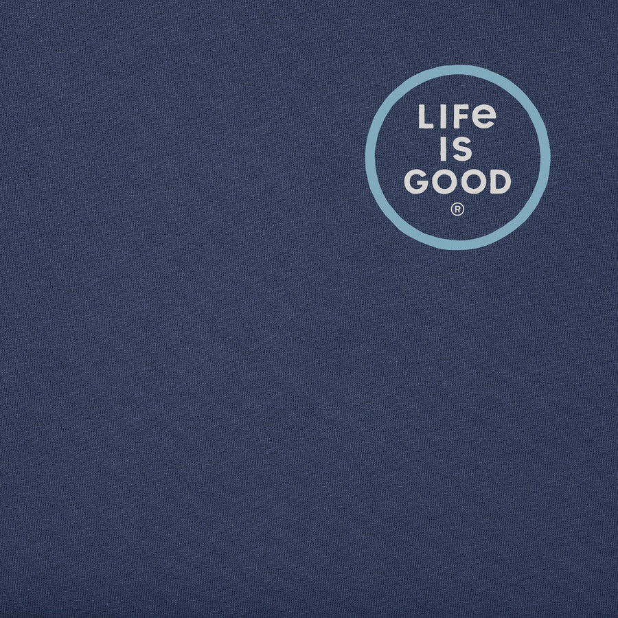 Life is Good Men's Fish Around and Find Out Long Sleeve Crusher Tee