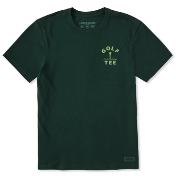 Life is Good Men's Golf Tee Short Sleeve Crusher Tee
