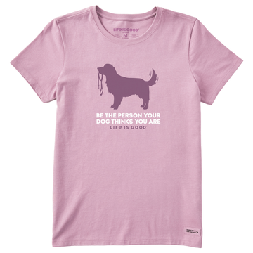 Life is Good Women's Be The Person Retriever Crusher Lite Tee