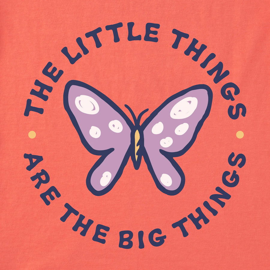 Life is Good Infant Little Things Butterfly Crusher Baby Bodysuit