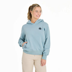 Life is Good Women's Crafty Forest Good Vibes Fleece Hoodie