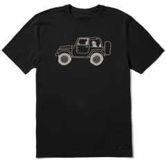 Life is Good Men's ATV Favourite Passenger Crusher Tee
