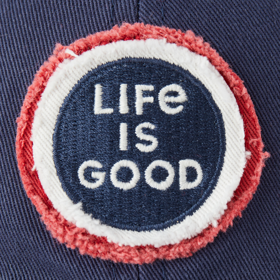 Life is Good Coin Tattered Chill Cap