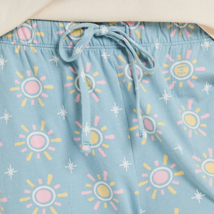 Life is Good Women's Hello Sunshine Pattern Snuggle Up Sleep Pant