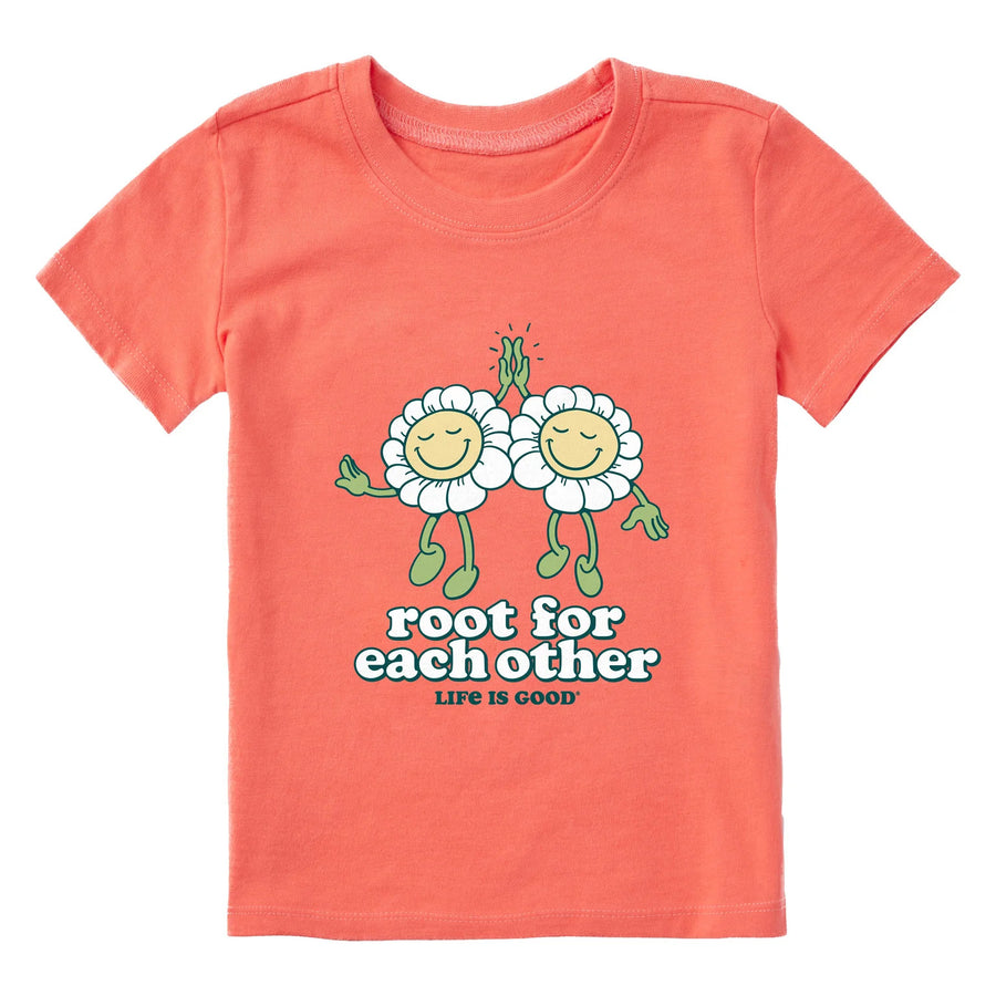 Life is Good Toddler Root for Each Other Crusher Tee