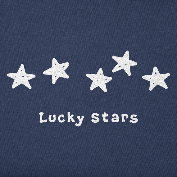 Life is Good Women's Lucky Stars Crusher Lite Tee