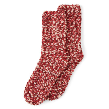 Life is Good Adirondack Red Pom Pom Sock