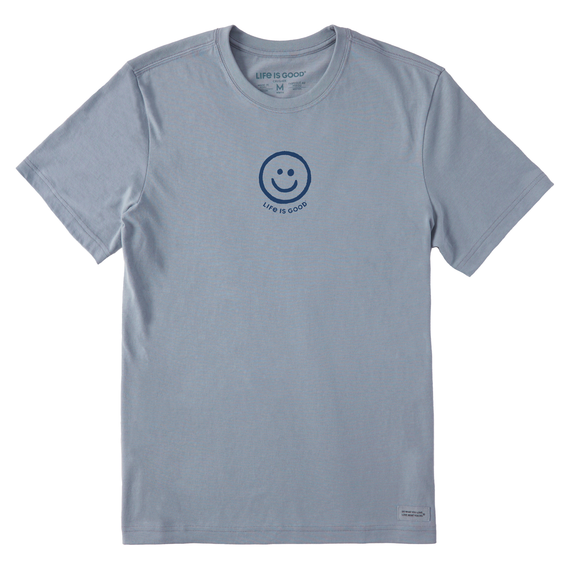 Life is Good Men's Smiley Face Crusher Tee