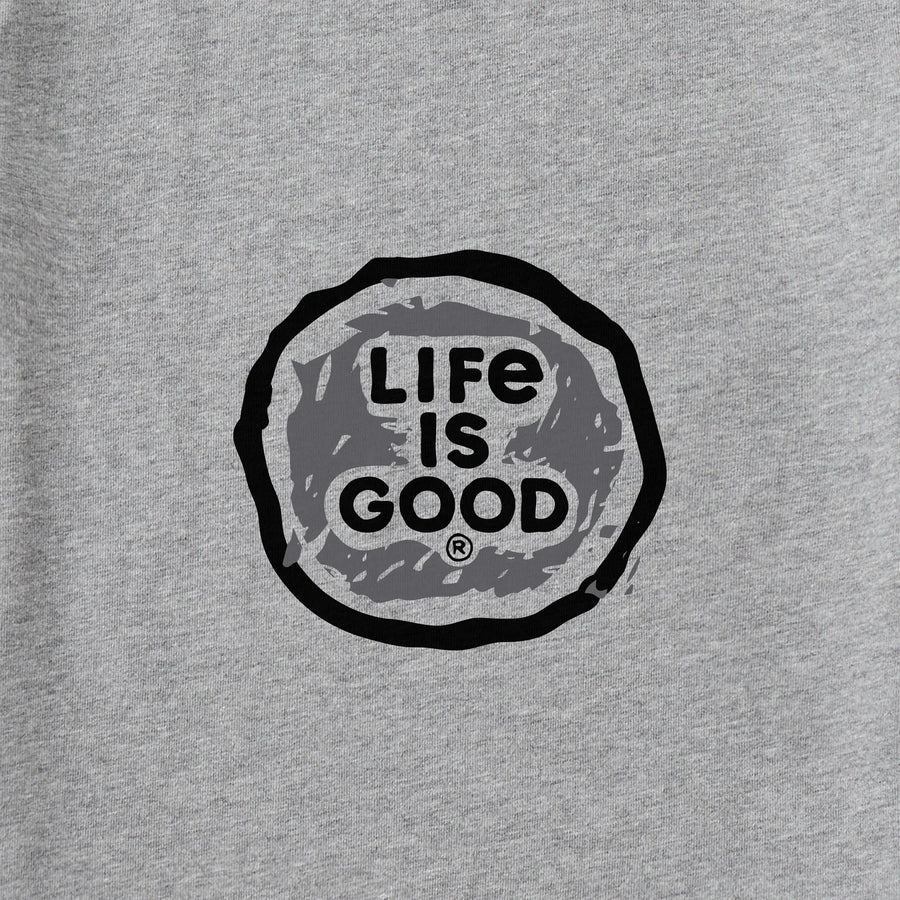 Life is Good Men's Camp More Long Sleeve Crusher Tee