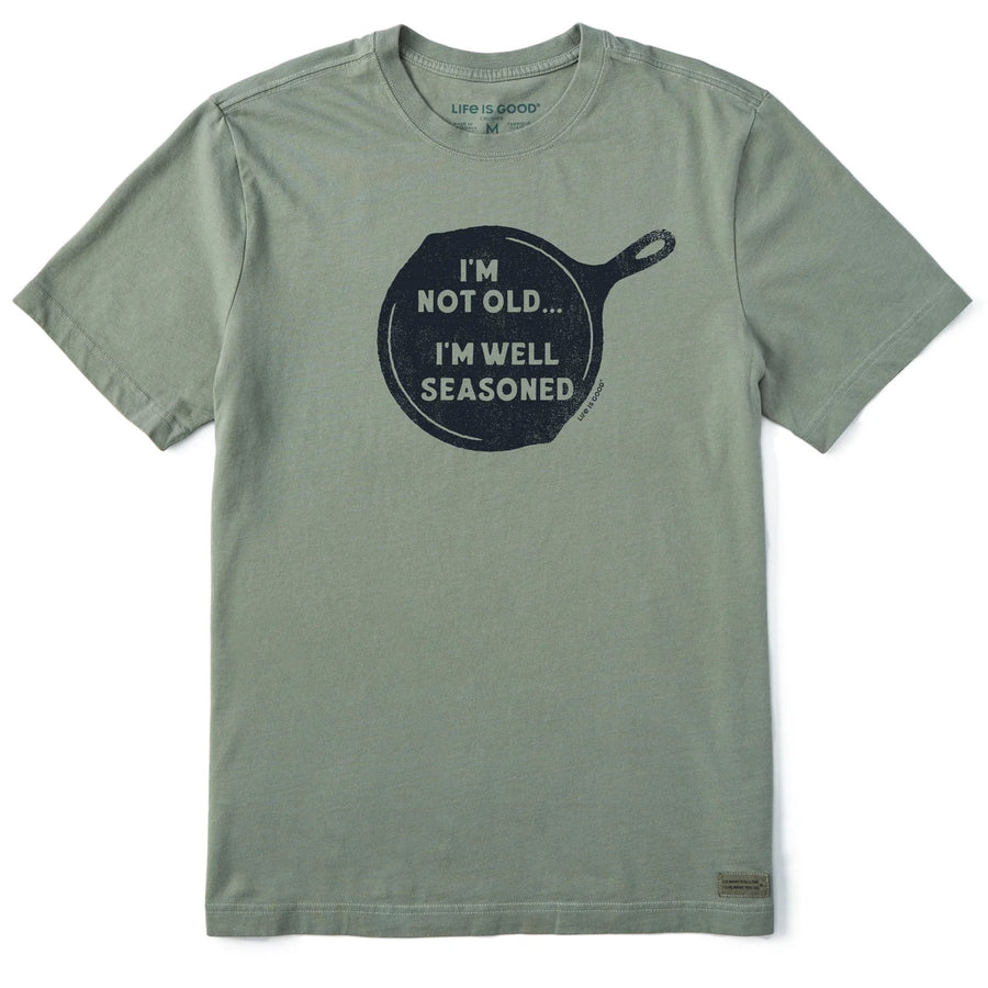 Life is Good Men's I'm Not Old I'm Well Seasoned Crusher Tee
